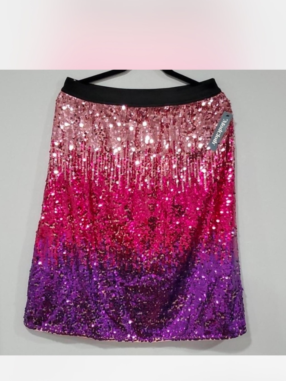 ModCloth Sequin Ombre Pink / Purple Skirt